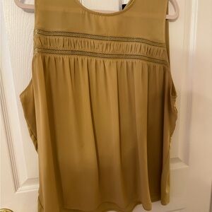 Ann Taylor Yellow Blouse